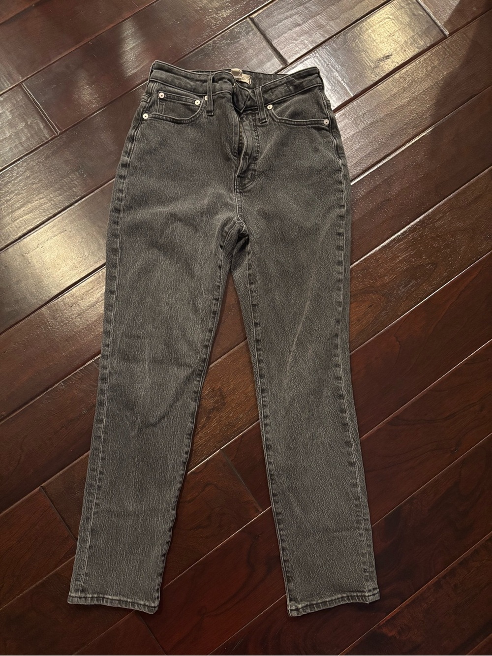 Madewell The Curvy Perfect Vintage Jean in Lunar Wash‎ Black Size 26